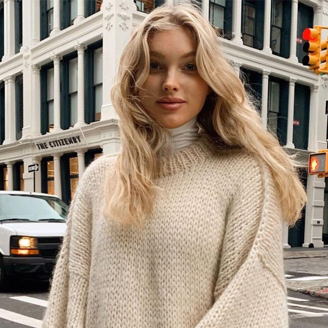 Nos colamos en la sesión de fotos más íntima de Elsa Hosk ¡a pocos días de dar a luz!