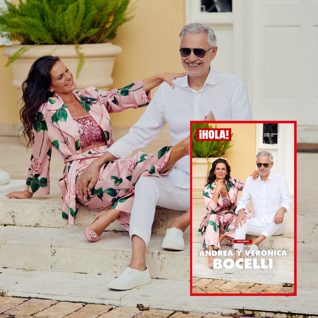 Andrea y Verónica Bocelli nos abren las puertas de su casa en Miami para una especial celebración [EXCLUSIVA]