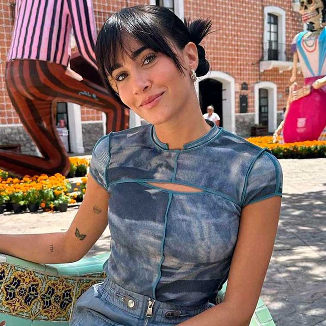 Aitana se suma a la fiebre 'denim' y versiona el estilismo viral de Dua Lipa