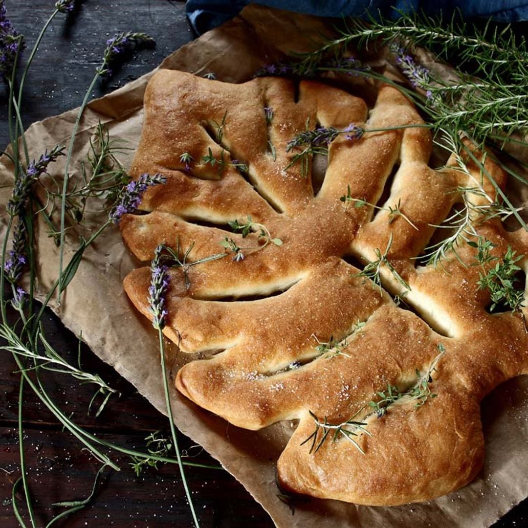 Cómo hacer 'fougasse', la versión francesa de la 'focaccia'