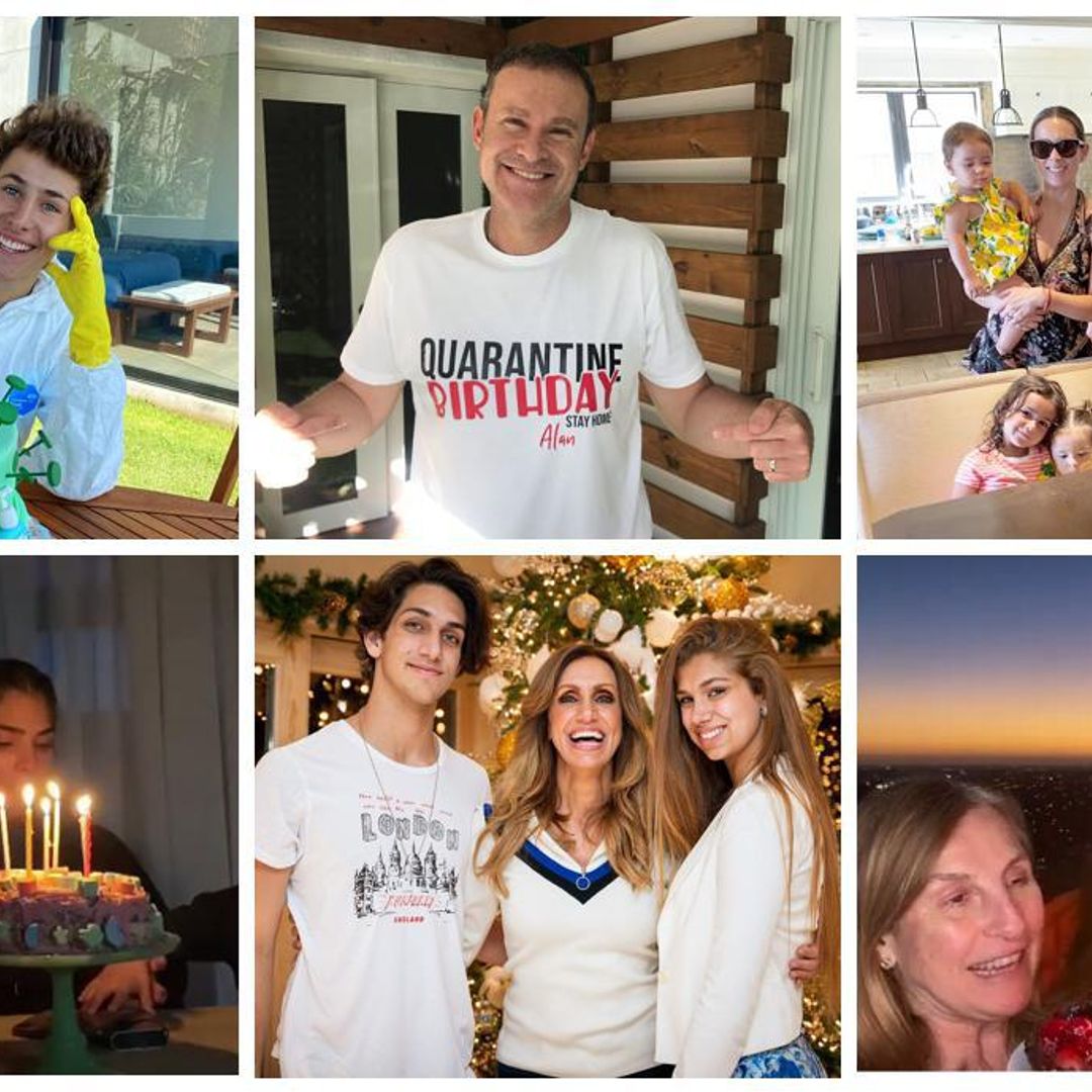 ¡Feliz cumpleaños en cuarentena! Famosos que celebraron en casa un año más de vida