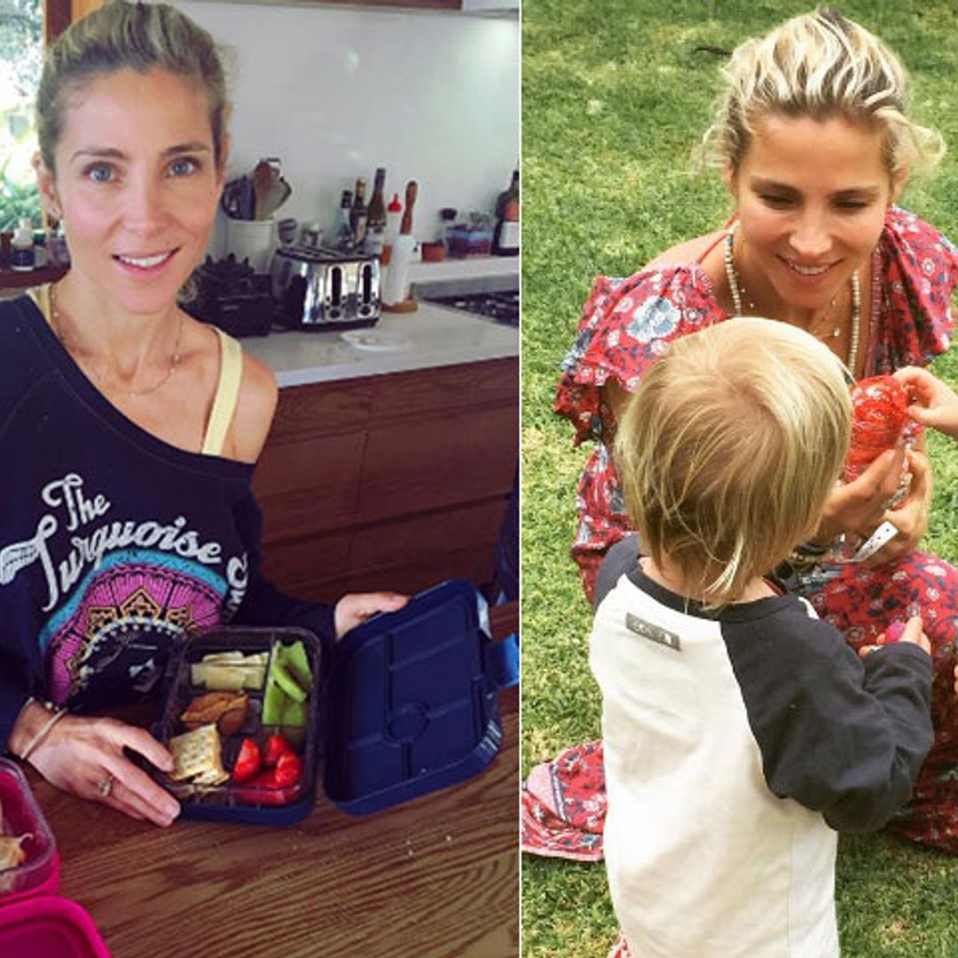 ¿Mamá, qué comemos hoy? Elsa Pataky muestra la comida sana que les prepara a sus hijos para ir al cole
