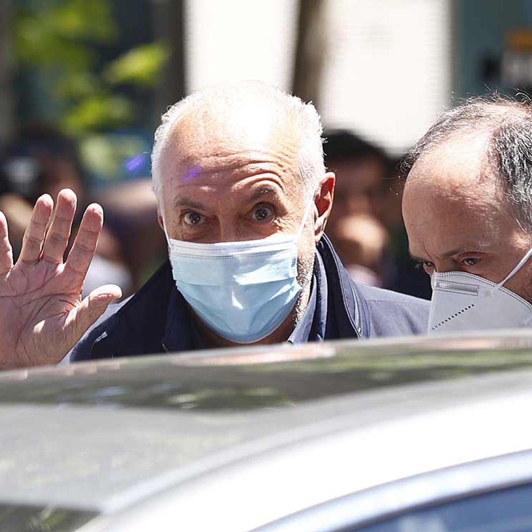 Primeras imágenes de José Luis Moreno tras su detención: sale en libertad bajo fianza de 3 millones de euros