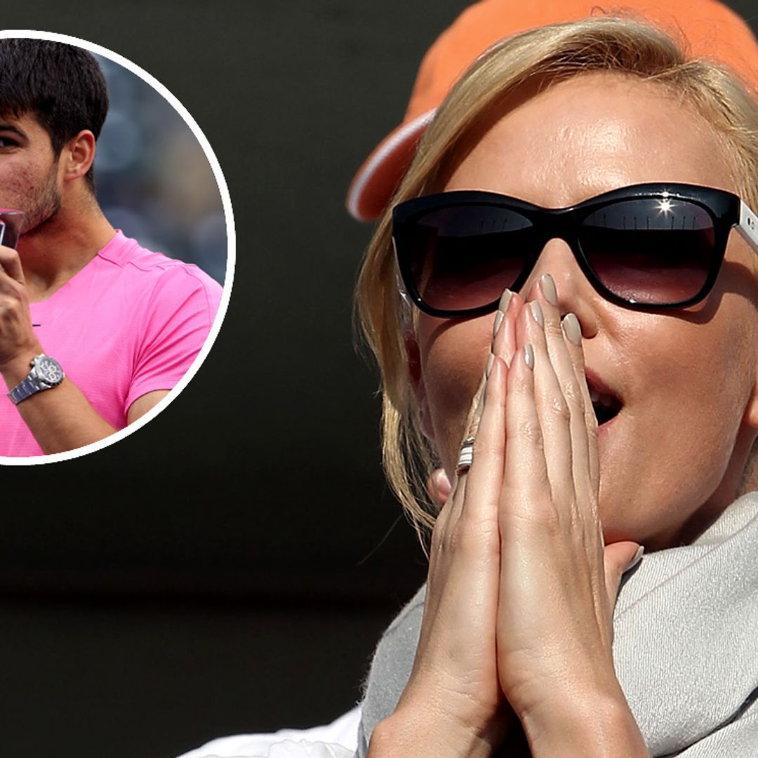 De Charlize Theron a Bill Gates, las estrellas que se han rendido a Carlos Alcaraz en Indian Wells