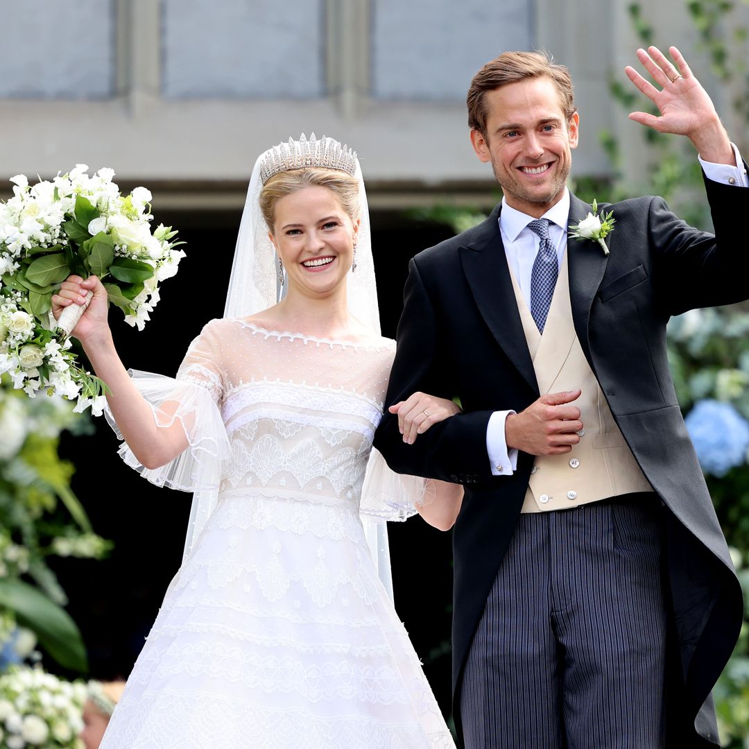 La princesa María Carolina de Liechtenstein se casa en la primera gran boda real de la temporada