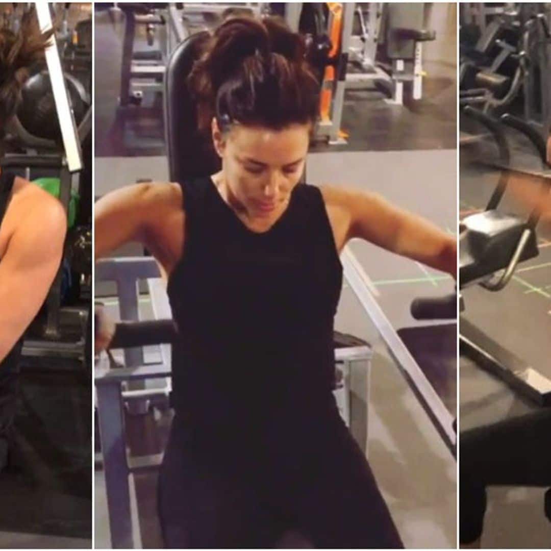 Estos son los ejercicios que Eva Longoria hace para recuperar su figura