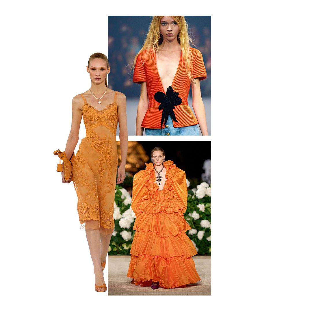 Collage de Valentino, Ermanno Scervino y Saint Laurent