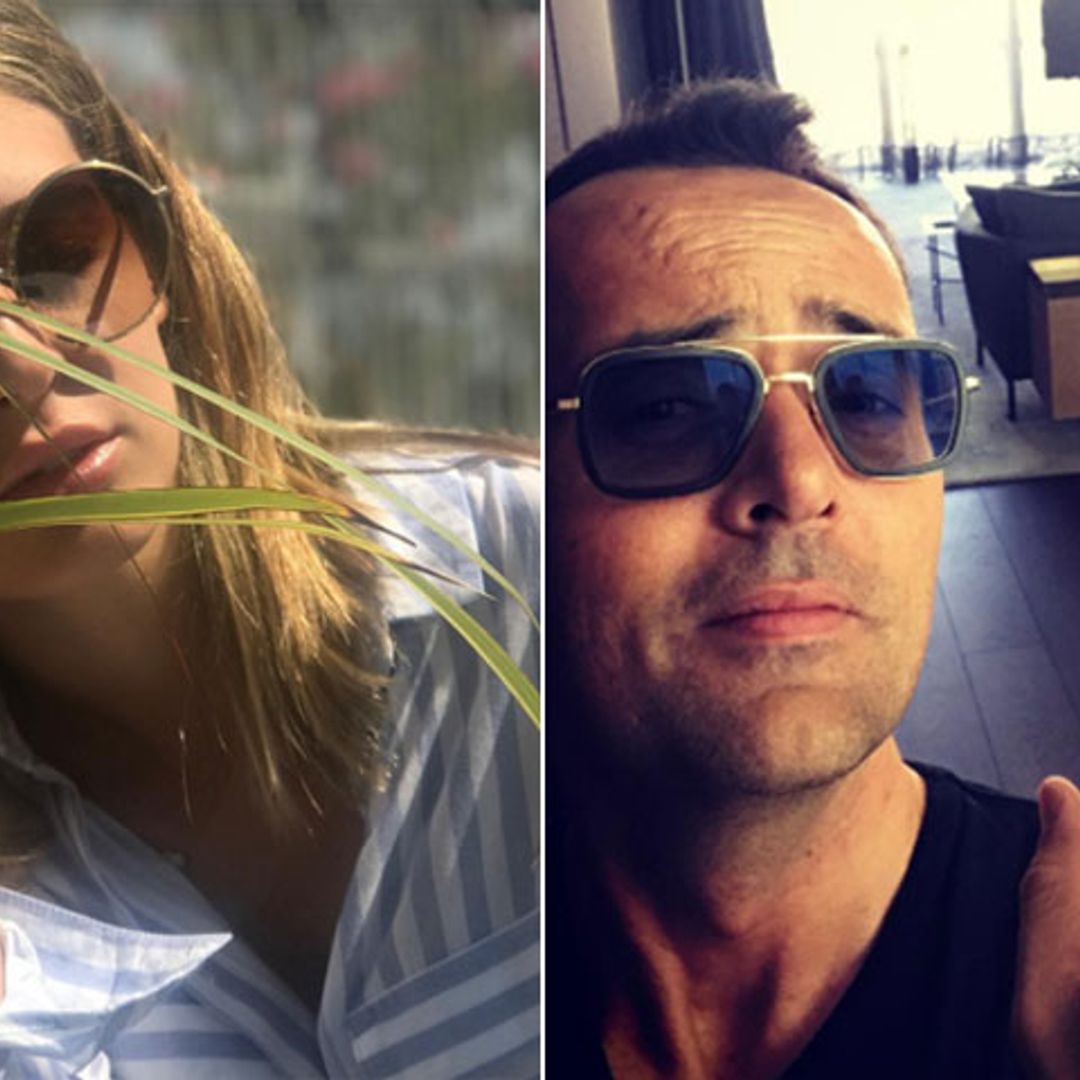 Risto Mejide y Laura Escanes ya lucen sus anillos de casados