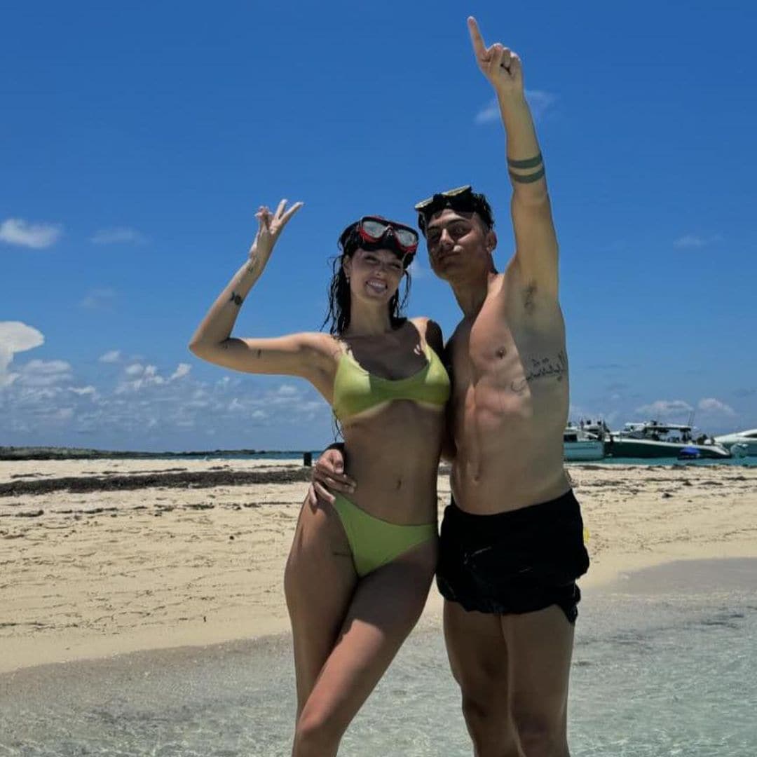 Oriana Sabatini disfruta de un viaje por las Bahamas con Paulo Dybala y su familia