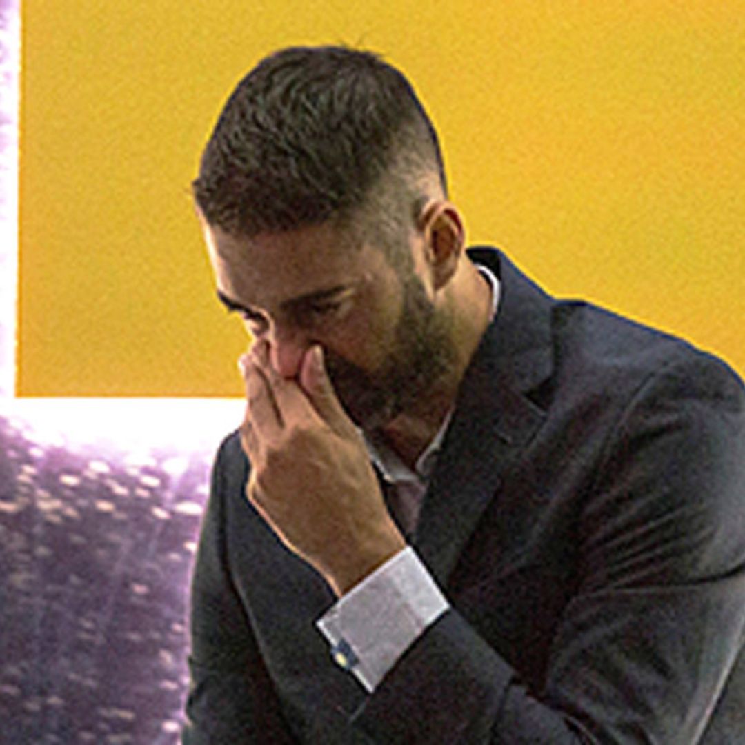 Juan Carlos Navarro no puede reprimir las lágrimas en su adiós