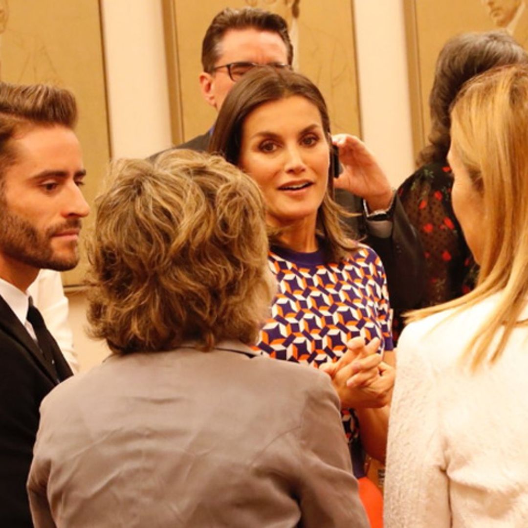 La reina Letizia y Pelayo Díaz, unidos por una causa común
