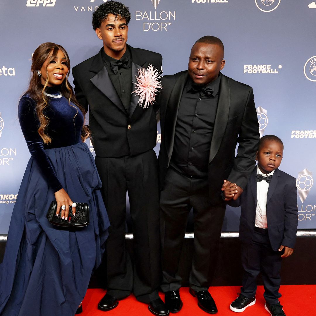 Keyne se convierte en el gran protagonista de la noche en Londres: las fotos del hermano de Lamine Yamal en el Balón de Oro