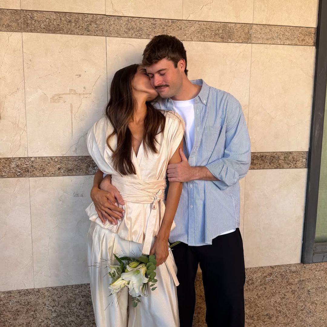 La segunda boda de Anna Padilla y Mario Cristóbal: "Ahora sí, marido y mujer"