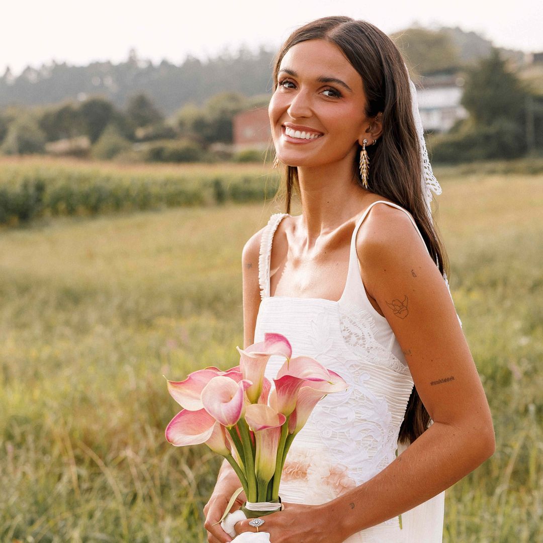 Todos los secretos del segundo vestido de novia con el que la 'influencer' Alejandra Navarro sorprendió en su boda