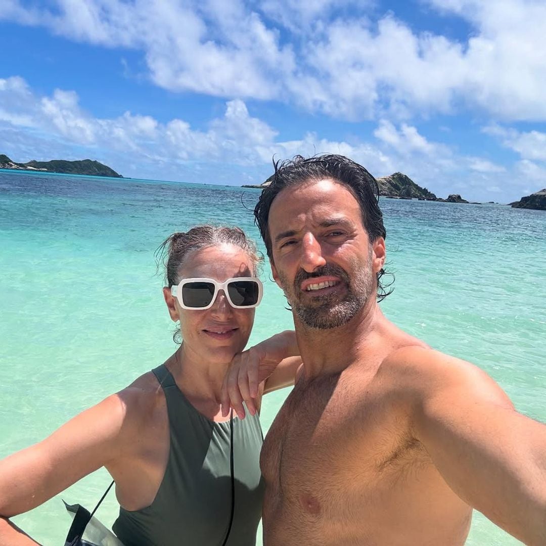 Raquel Sánchez Silva y su pareja, el productor Matías Dumont en sus vacaciones en Japón durante el verano de 2025
