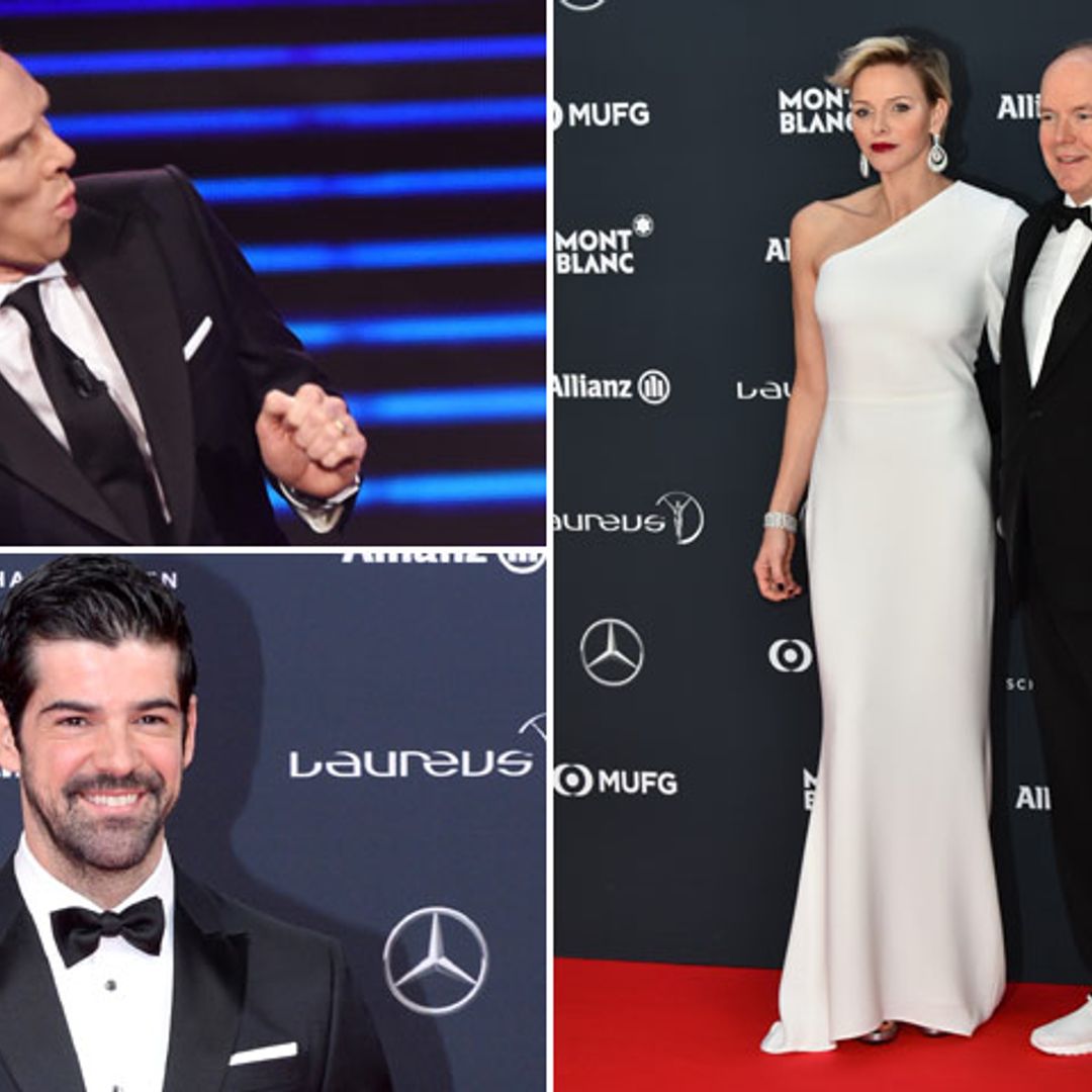 Las zapatillas de Alberto de Mónaco, el baile de Miguel Ángel Muñoz... la cara más divertida de los Premios Laureus