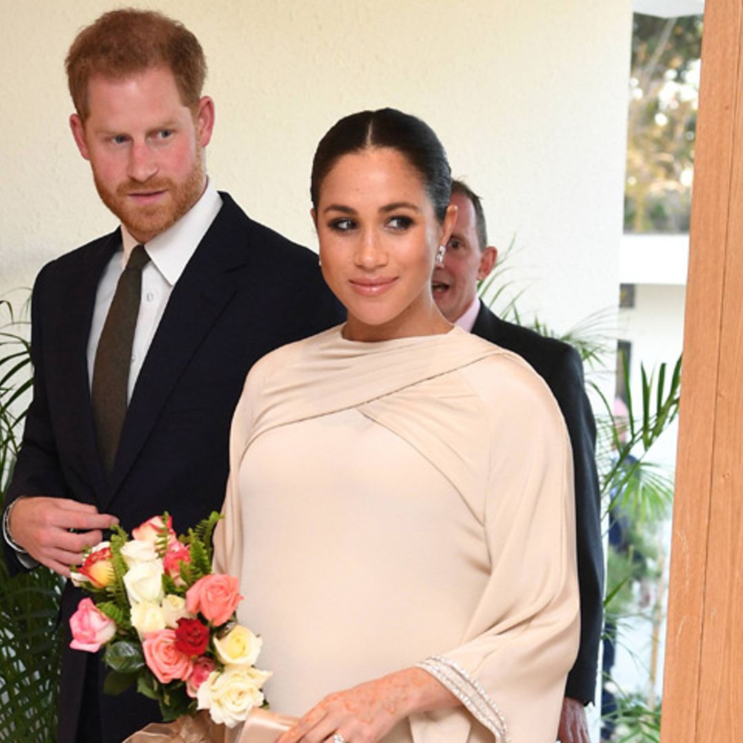 La duquesa de Sussex brilla en la recepción oficial ofrecida por el embajador británico en Rabat