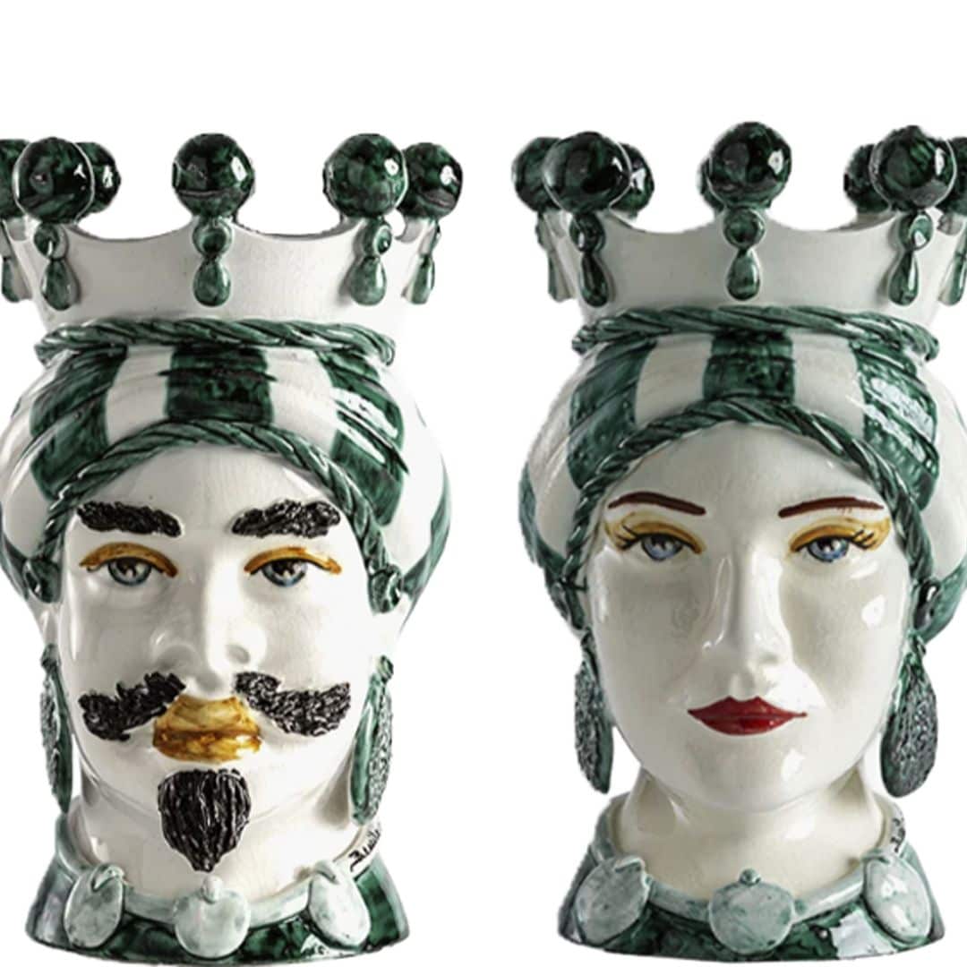 Pareja de cabezas Teste di Moro, de Mohd (733,94 €)