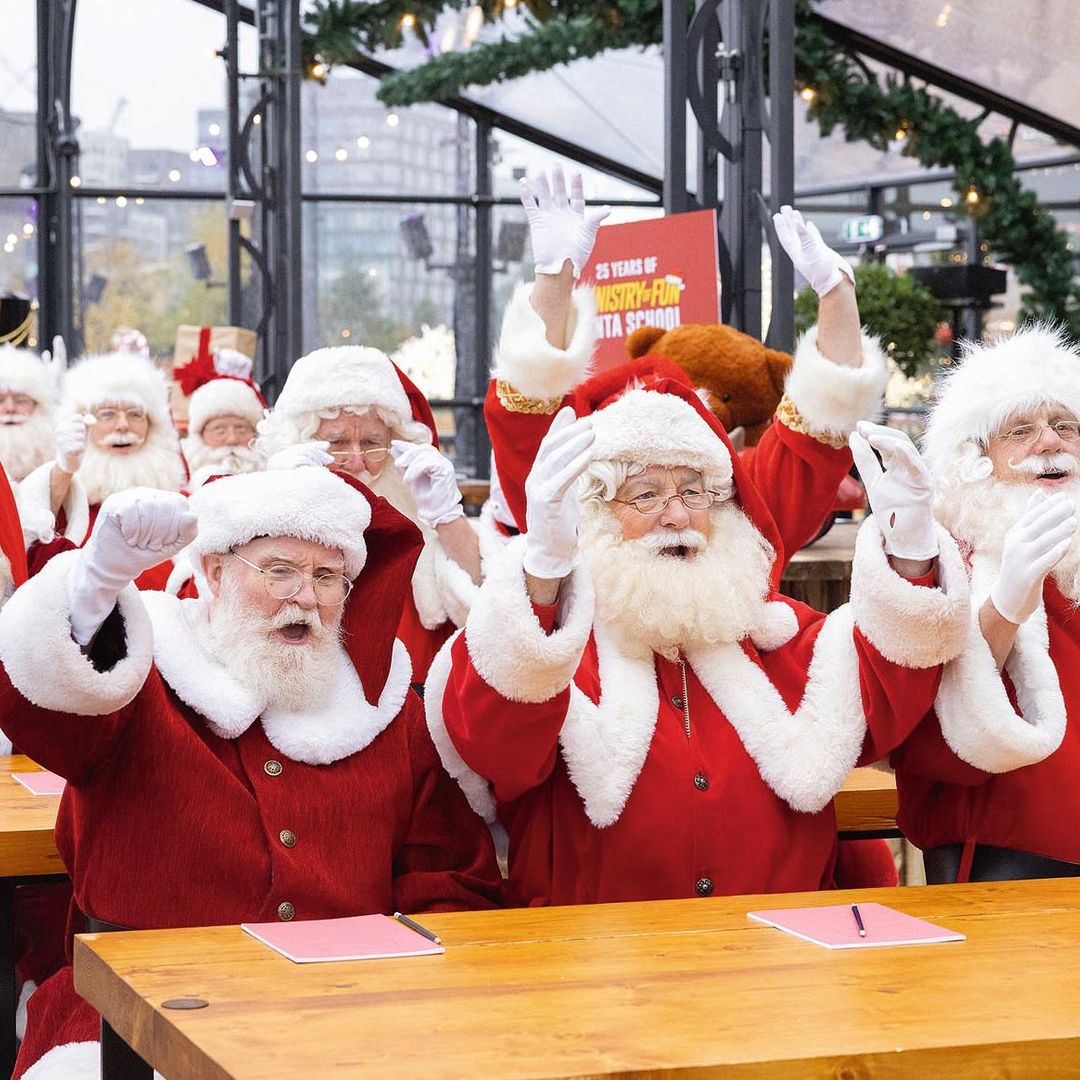 Ya está aquí la Navidad: de una escuela de Papa Noeles al árbol más grande del mundo