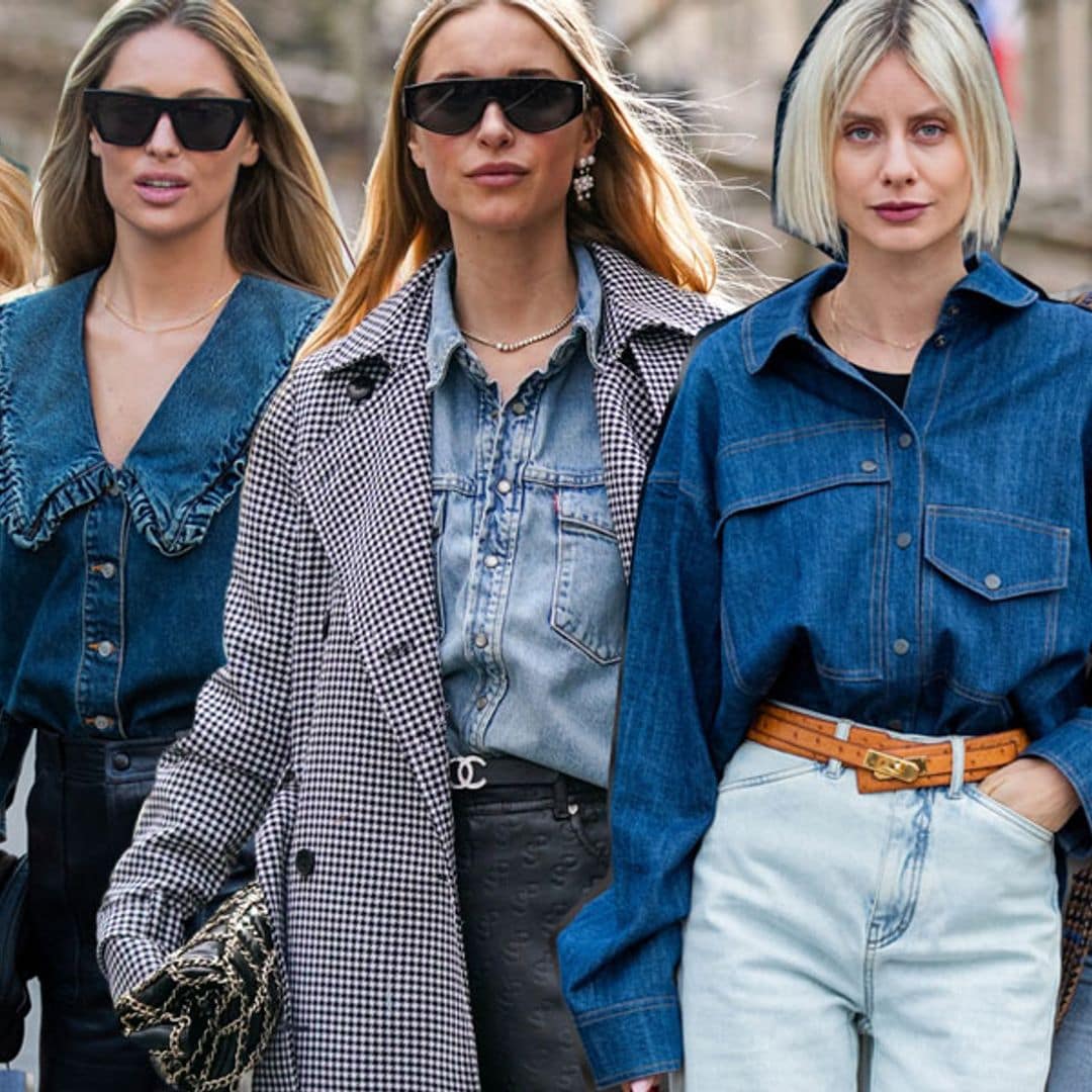 Si crees que la camisa vaquera es difícil de llevar, estos looks te harán cambiar de idea