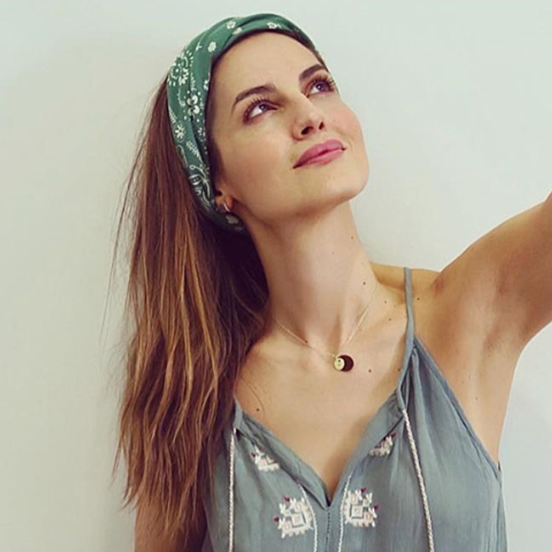 Una orgullosa Ariadne Artiles publica, por primera vez, una imagen de su bebé