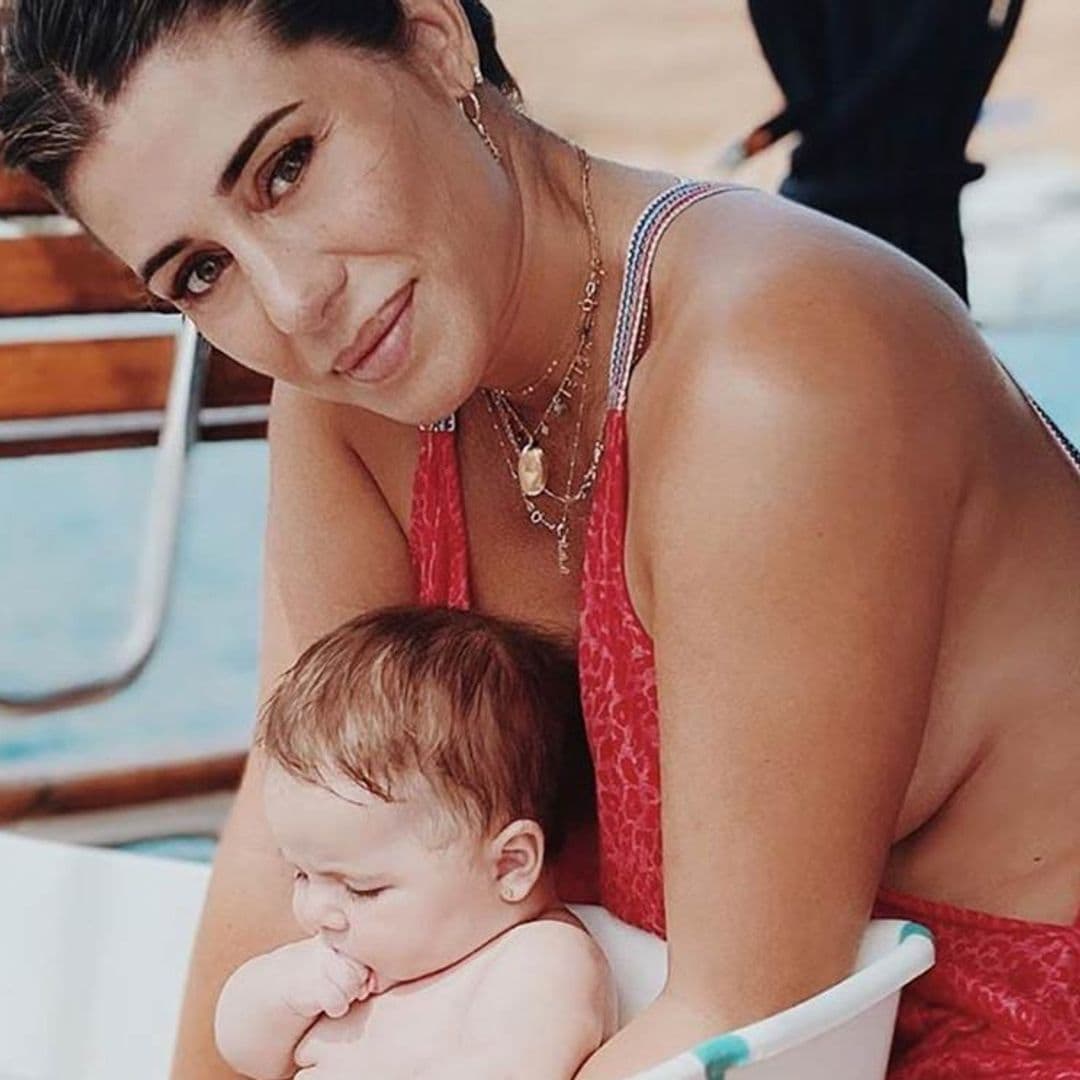 Baños en el Atlántico y consejos de Raquel Perera, el verano más dulce de Elena Tablada