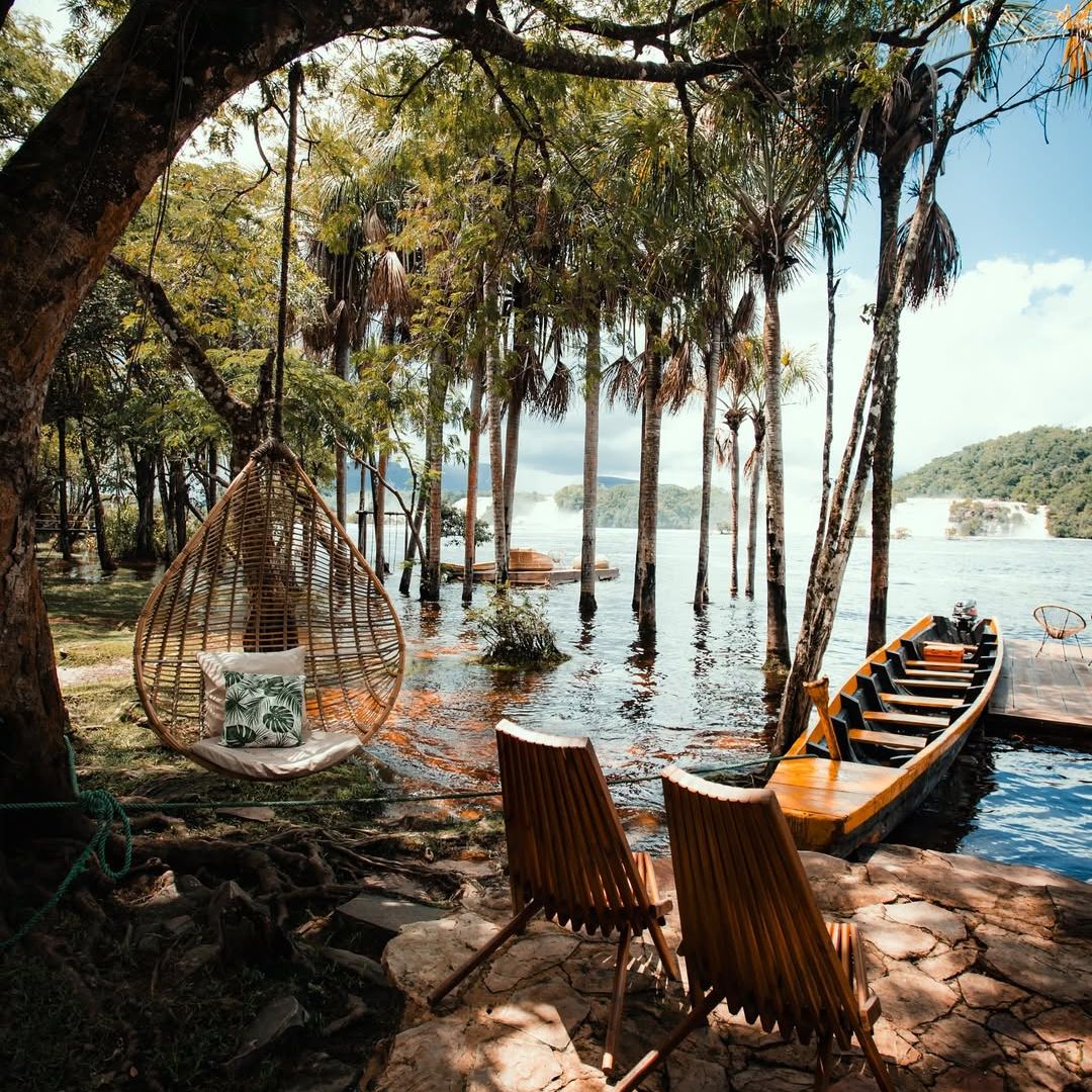 Waku Lodge, Parque Nacional de Canaima, Venezuela