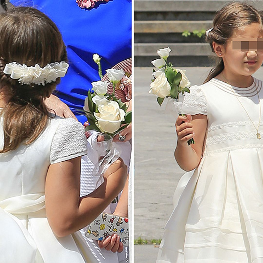 El segundo vestido de comunión de Daniella