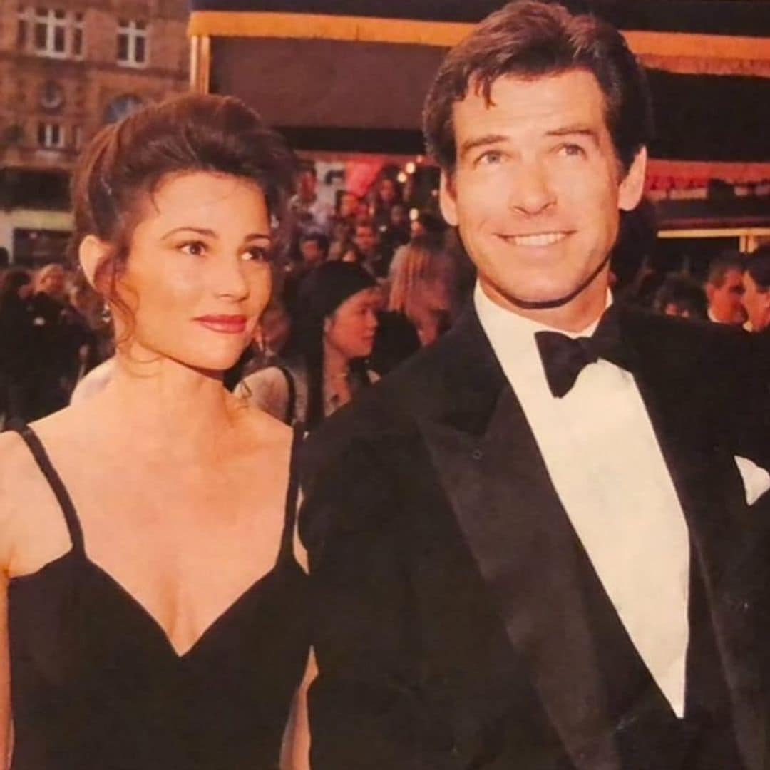 Pierce Brosnan y Keely Shaye Smith en su primera alfombra roja juntos en Londres