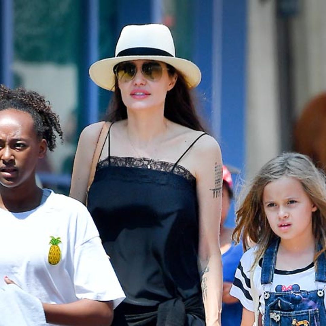 Angelina Jolie, 'muy orgullosa' de la valentía de sus hijos tras su divorcio de Brad Pitt
