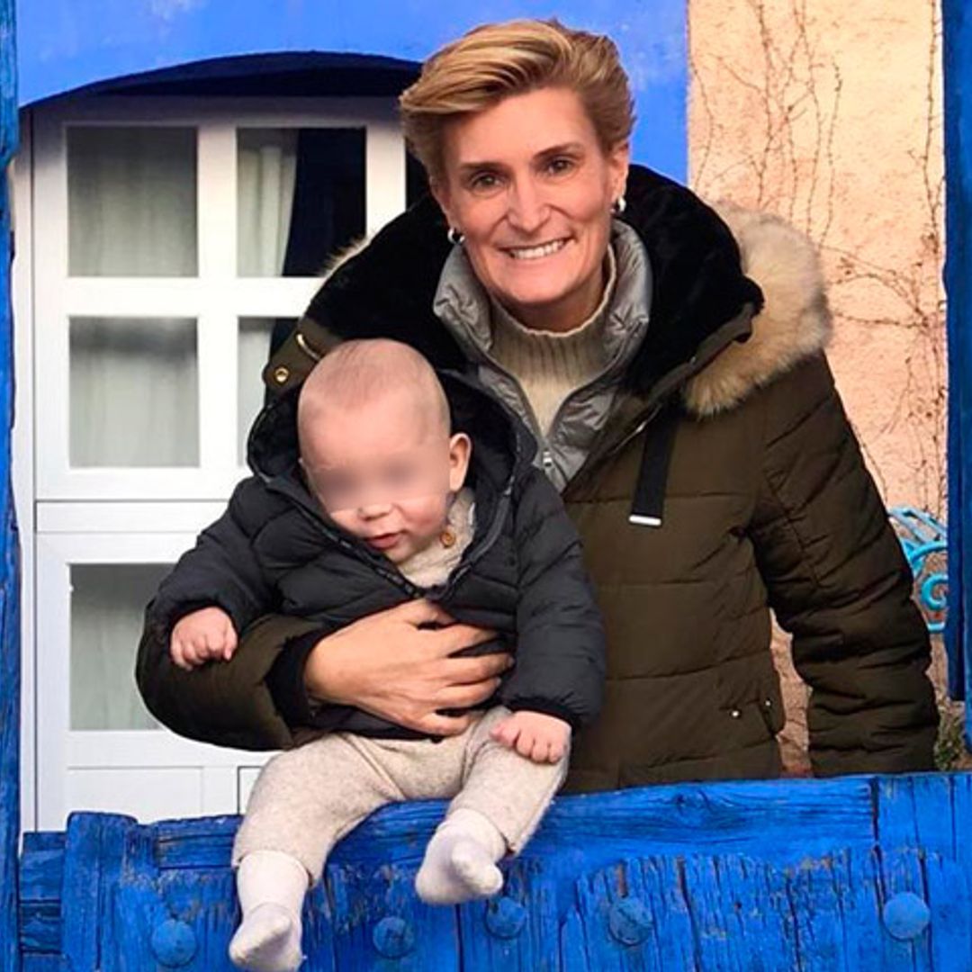 El 'lunes mágico' de María Zurita con el pequeño Carlitos, foto a foto