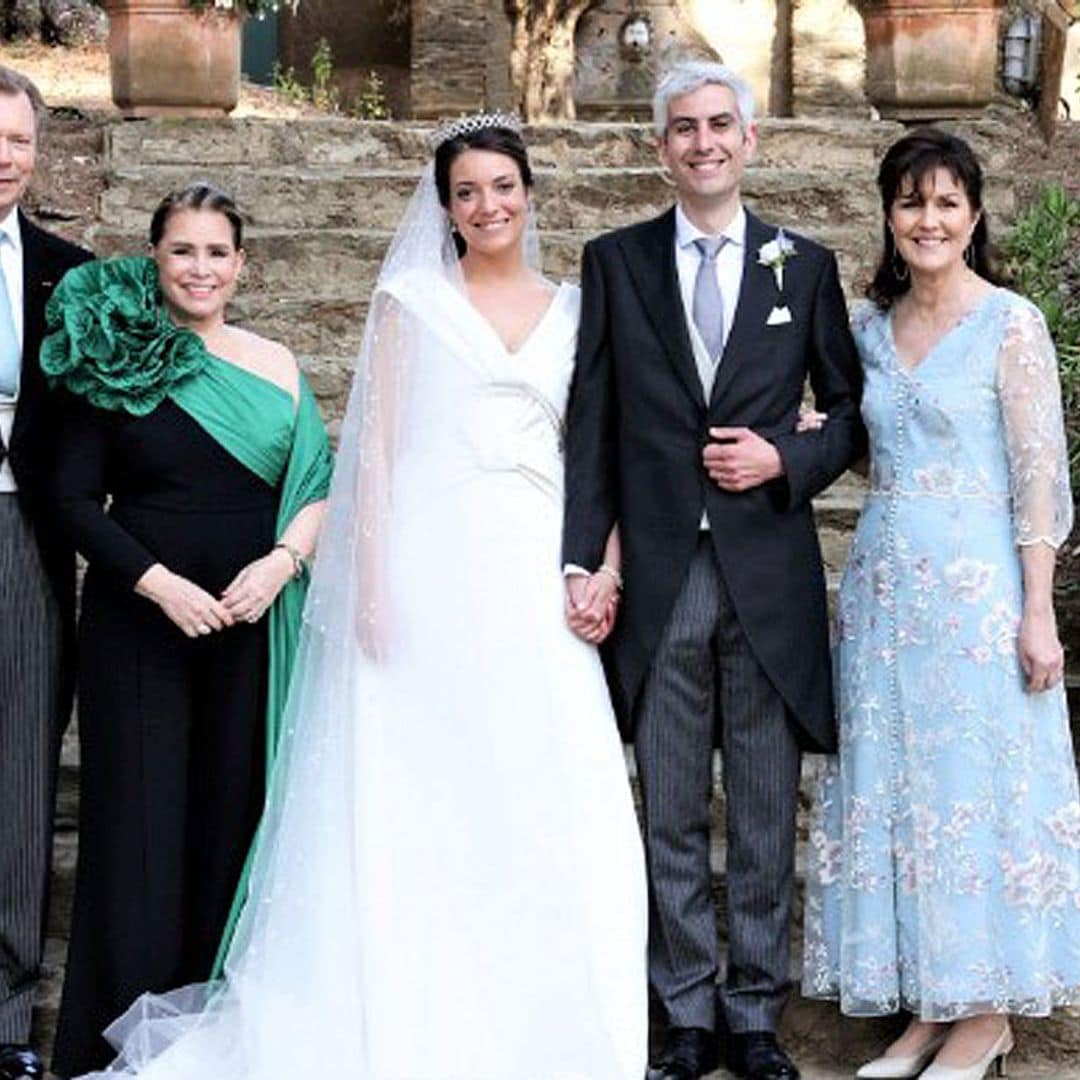 Las fotografías oficiales de la romántica boda religiosa de Alexandra de Luxemburgo