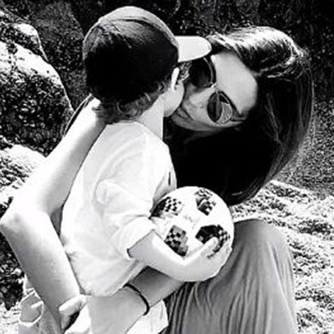 ¡Gol! Sara Carbonero demuestra que su hijo Lucas sigue los pasos de Iker Casillas