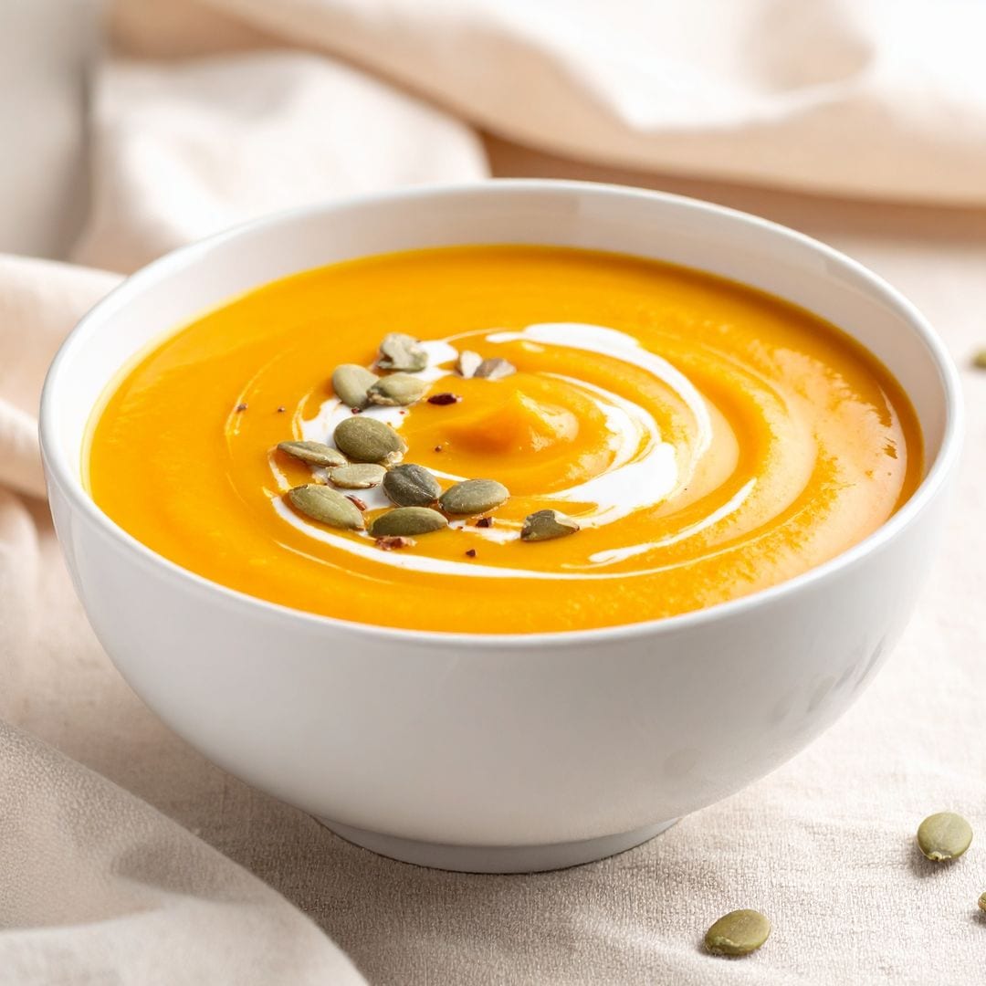 Crema de calabaza: receta casera, fácil y muy nutritiva