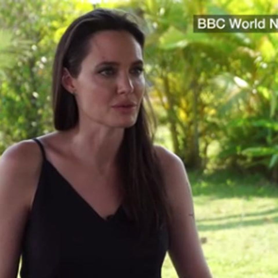 Angelina Jolie, sin poder contener la emoción, habla por primera vez de su divorcio