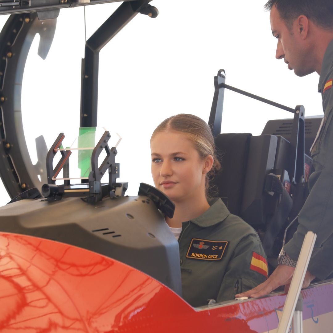La princesa Leonor se alista para conquistar las alturas a su llegada a la Academia General del Aire