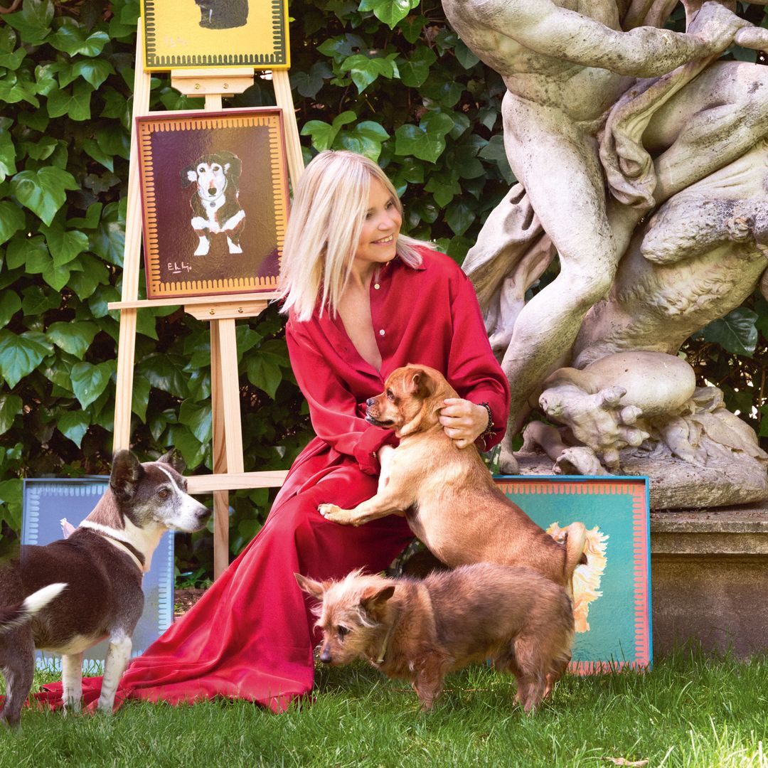 Una cita en el palacio de Liria con Eugenia Martínez de Irujo: "Me acuerdo mucho de estar de pequeña pintando en el cuarto de mi madre y rodeada de perros y caballos"