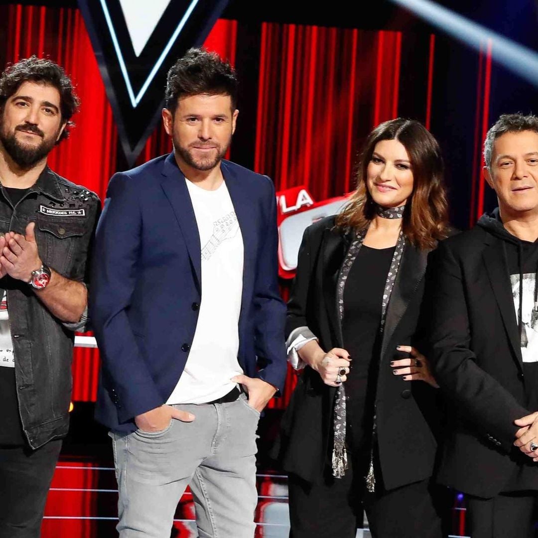 La divertida videollamada de Alejandro Sanz y sus compañeros de 'La Voz'