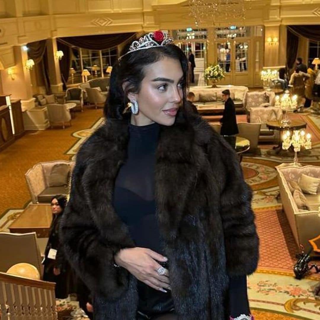 Georgina Rodríguez y sus hijas se transforman en princesas durante su estancia en París