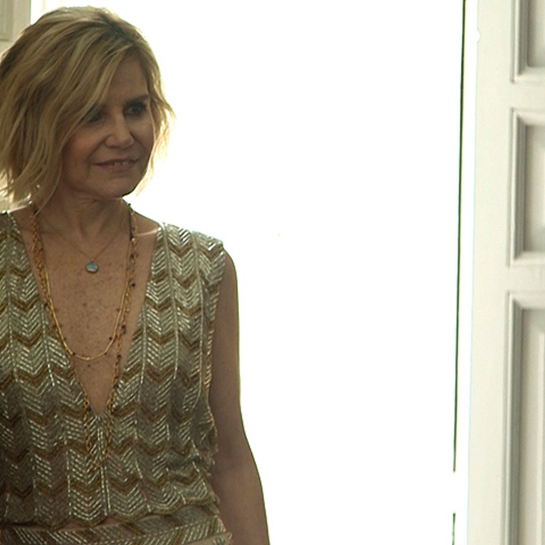 Making Of: En ¡HOLA!, Eugenia Martínez de Irujo, posa con las joyas dedicadas a su madre