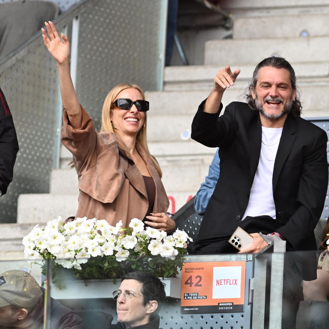 La pareja de actores, Kira Miró y Salva Reina