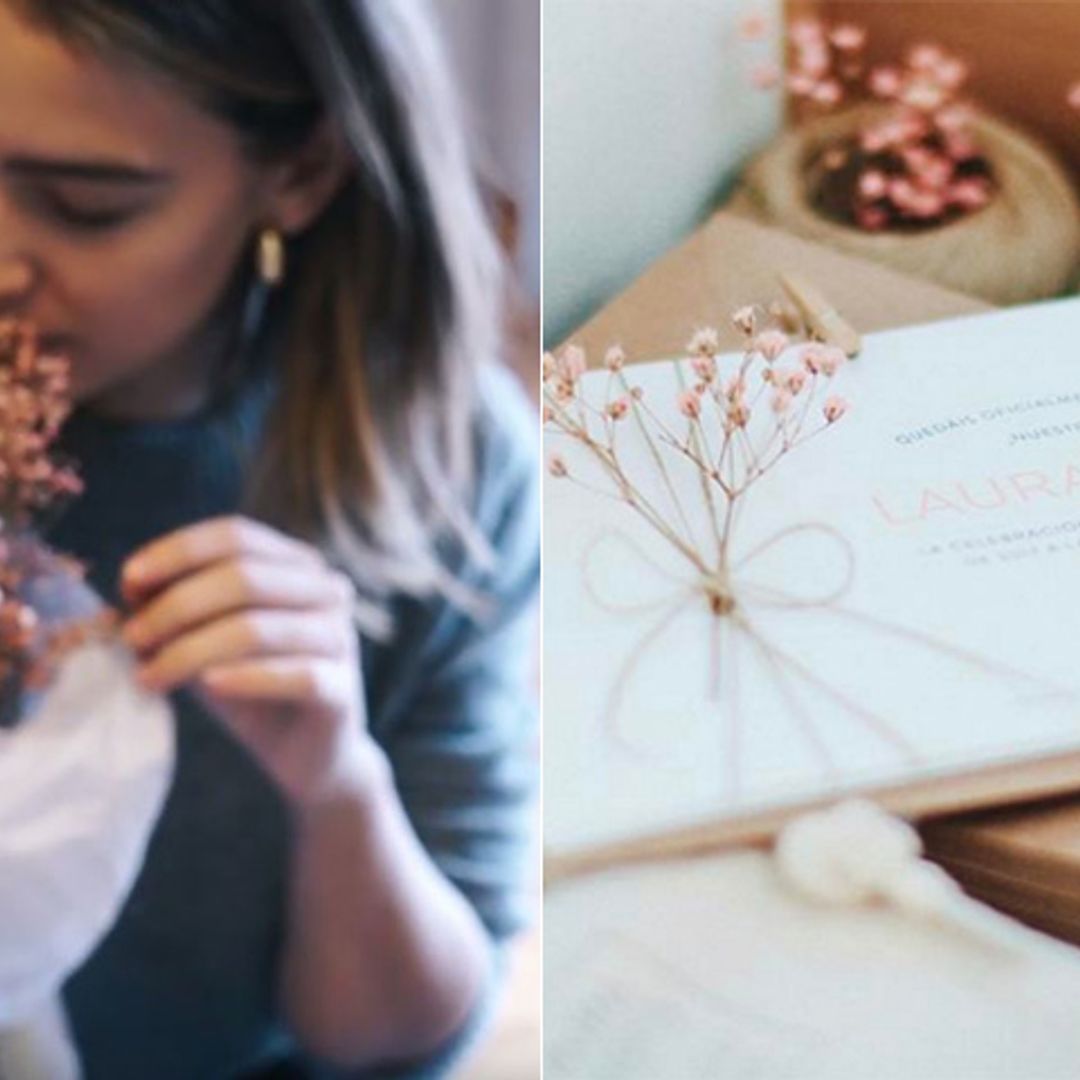 Laura Escanes muestra sus invitaciones de boda: 'Tienen mucha magia'