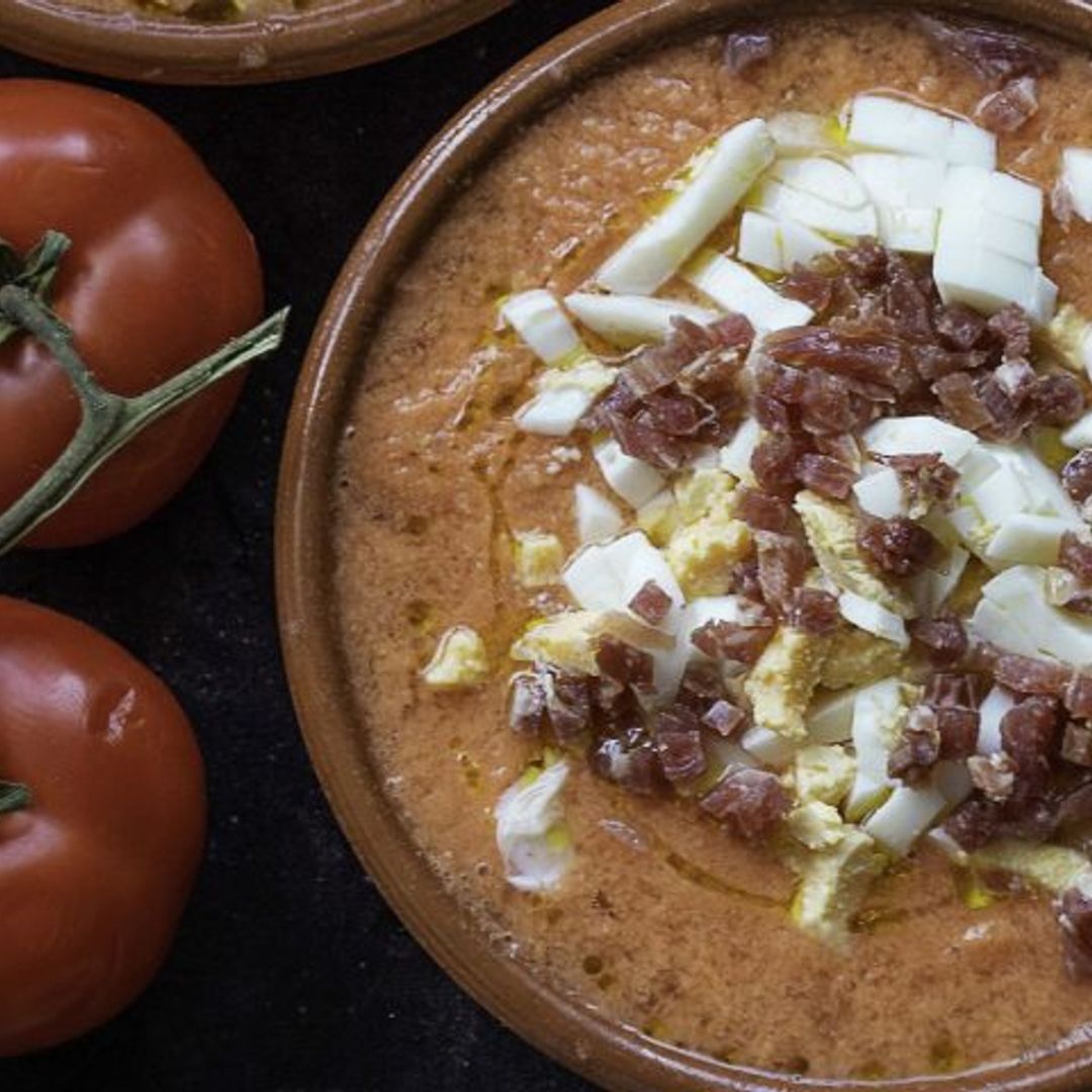 Salmorejo sin pan en Thermomix