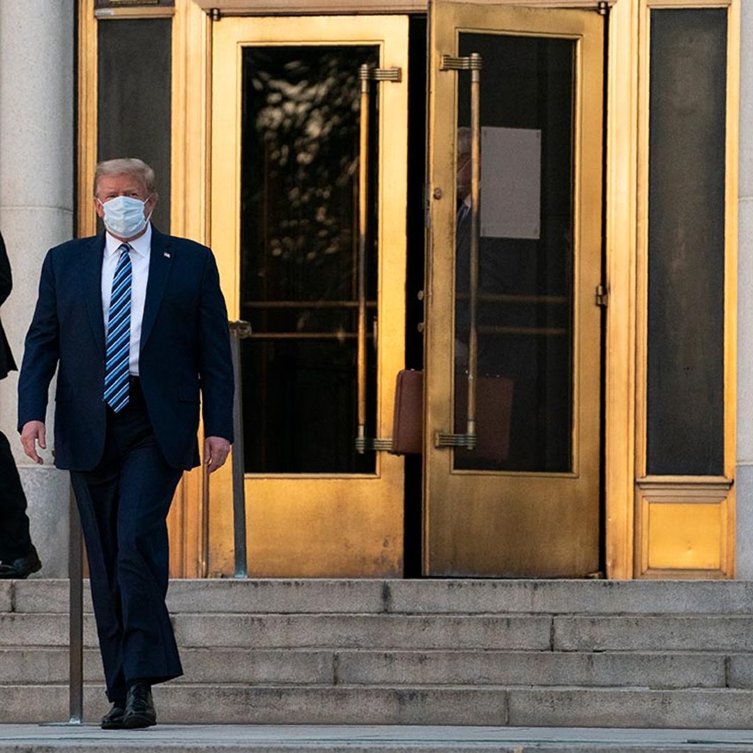 Donald Trump abandona el hospital cuatro días después de dar positivo por Covid-19, ¿y Melania?