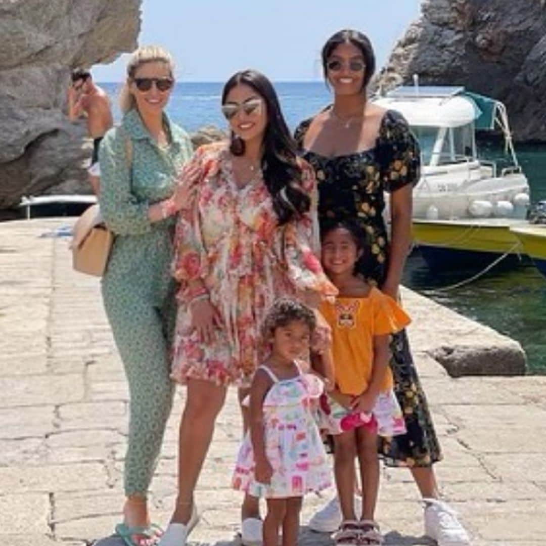 Cat McDonnell se divierte en Croacia junto a Vanessa Bryant y sus hijas