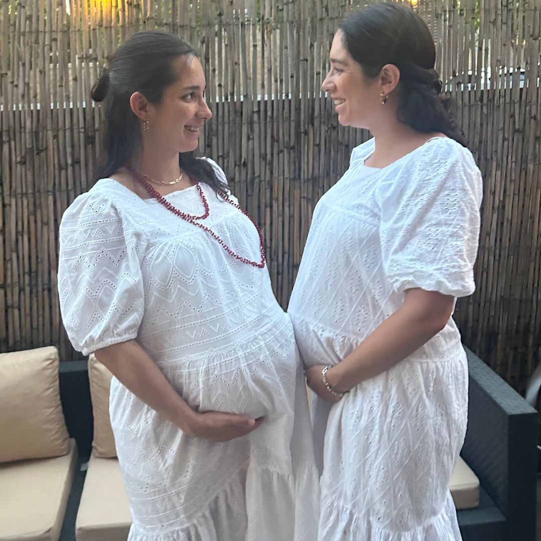 La extraordinaria historia de las hermanas Maite y Begoña, con embarazo múltiple y familia numerosa: "Fue shock, alegría y agobio a la vez"