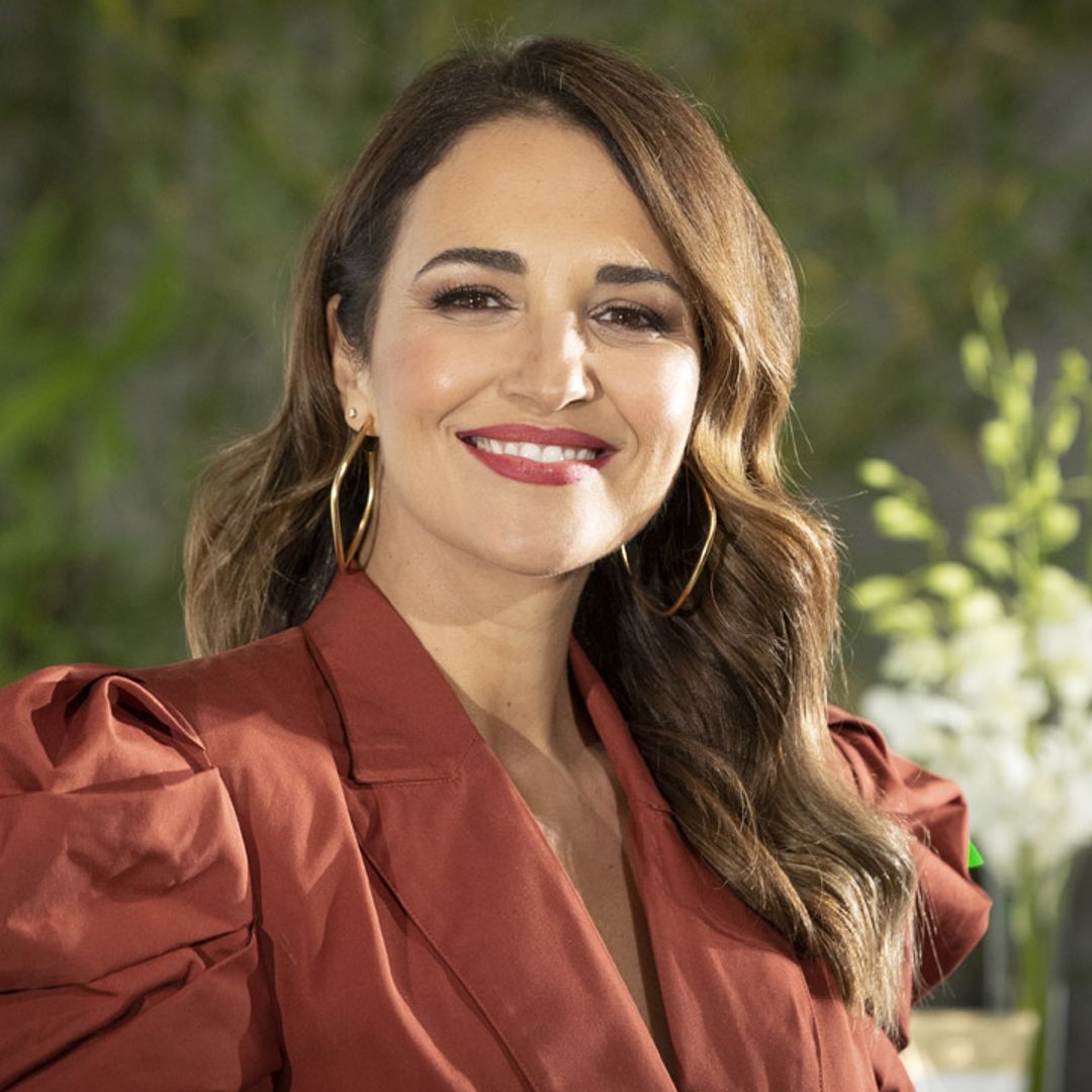 El combo de manicura y pedicura de Paula Echevarría es perfecto para invitadas clásicas o modernas