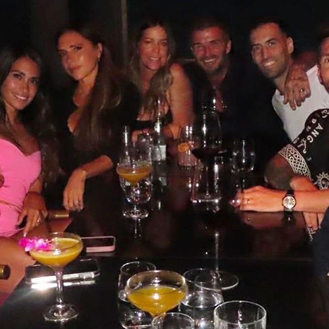 La divertida cena de los Beckham con sus 'nuevos mejores amigos', Leo Messi y Antonela Roccuzzo