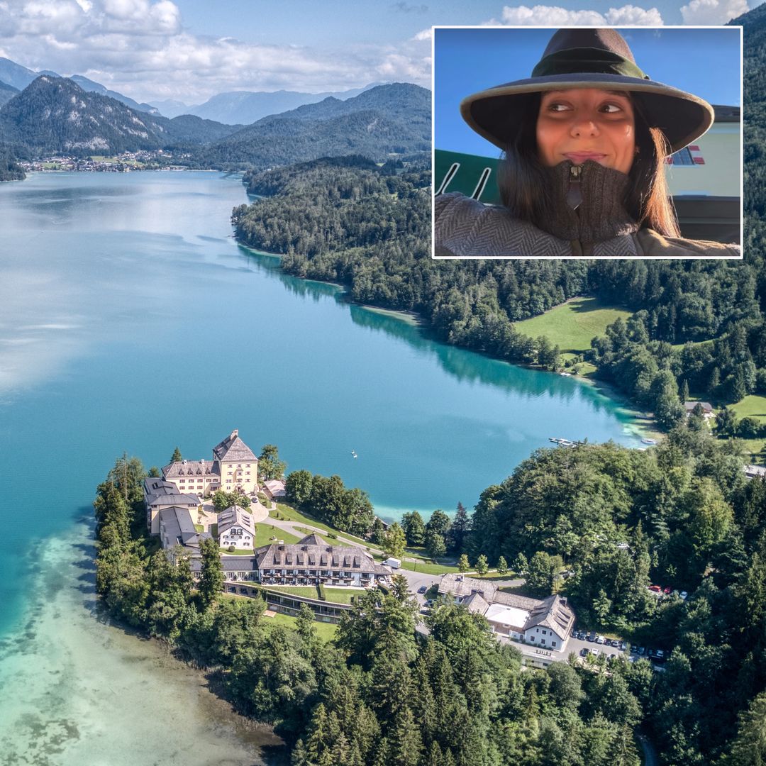 Victoria de Marichalar se escapa a Salzburgo y encuentra su paraíso junto a un lago idílico de aguas cristalinas: "Qué feliz soy aquí"