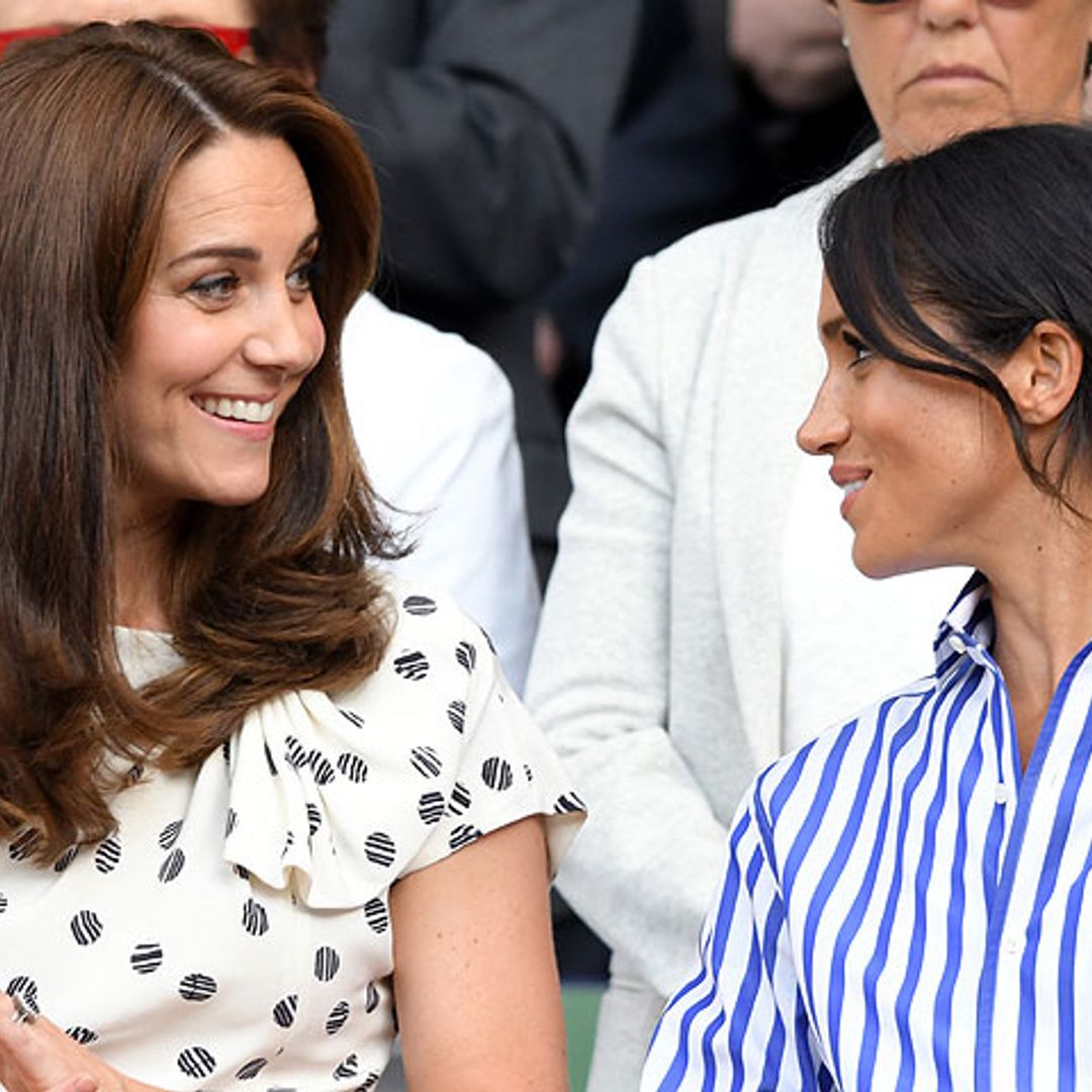 La duquesa de Cambridge habla por primera vez del embarazo de Meghan